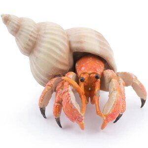 Hermit‎ Crab Figure - Hand Painted Collectible Sea Life Toy Figure - NEW Papo